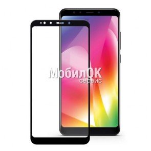 Ударопрочное защитное 3D стекло для Xiaomi Mi A2/Mi 6x черное