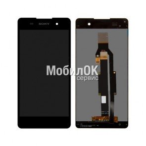Дисплей для Sony F3311 Xperia E5 черный, с тачскрином