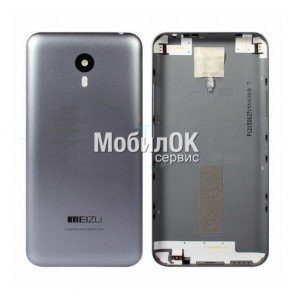 Задняя крышка для Meizu M2 Note серая