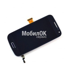 Дисплей для Samsung I9190/I9192/I9195 Galaxy S4 mini черный, с тачскрином