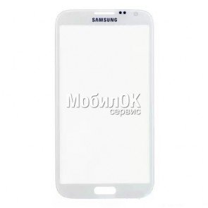 Стекло корпуса для Samsung N7100 Note 2 белое