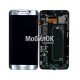 Дисплей для Samsung G928 Galaxy S6 EDGE+ серебристый, оригинал, в сборе (GH97-17819D)